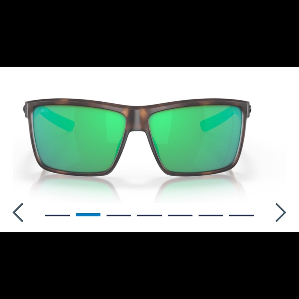 Costa Rinciconcito sunglasses with 580 lenses. Never worn. Brand new is case.
